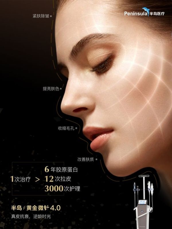 Anti Aging 5mhz Fractional Rf Microneedle Machine Wrinkles Removal